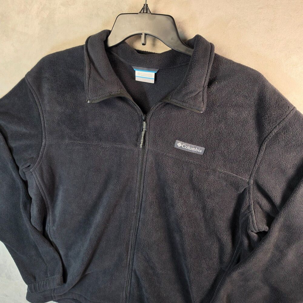 Columbia Steens Mountain 2.0 Full Zip Fleece Jacket Men's Black XL